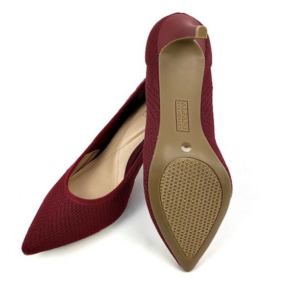 Alfani Step 'N Flex Jeules Scarlet Geo Knit Pump Size 8 - Picture 6 of 8